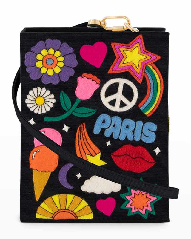 Georgia Perry's Paris Book Clutch Bag